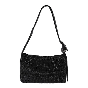 Benedetta Bruzziches Embellished Foldover Top Shoulder Bag