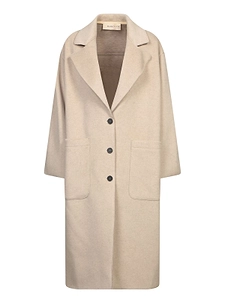 Blanca Vita Long Velour Coat