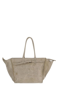 Benedetta Bruzziches Mame Weekend Logo Debossed Shoulder Bag