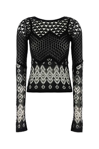 Blumarine Open Knit Jumper