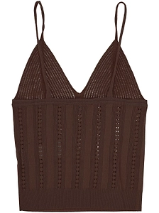 Blumarine Pointelle Knit Top