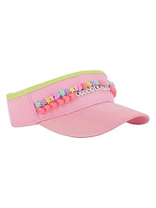 Billieblush Beaded Embellished Sun Visor