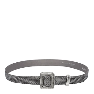 Benedetta Bruzziches Venus Crystal Buckle Belt