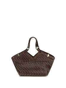Benedetta Bruzziches Usha Woven Tote Bag