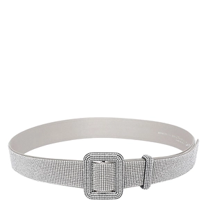Benedetta Bruzziches Venus Crystal Buckle Belt