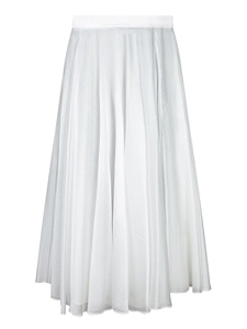Blanca Vita Pleated Midi Skirt