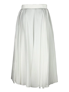 Blanca Vita Pleated Midi Skirt