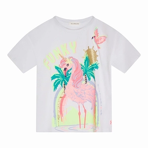 Billieblush Flamingo Graphic T-Shirt