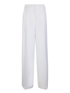 Blanca Vita Pleated Wide-Leg Pants