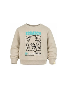 Billieblush Graphic Printed Crewneck Sweatshirt