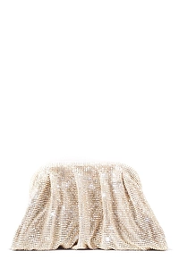 Benedetta Bruzziches Venus Ruched Clutch Bag