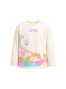 Billieblush Graphic Printed Crewneck T-Shirt