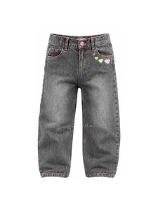 Billieblush Heart Embroidered Jeans