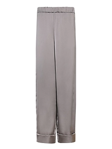 Blanca Vita Satin Cuffed Pants