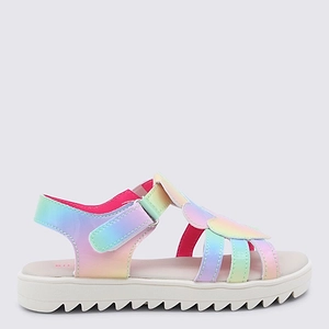Billieblush Heart-Strap Sandals