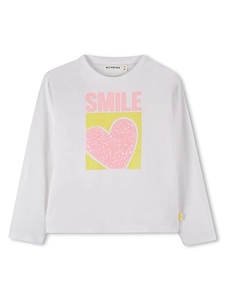 Billieblush Heart Smile Long-Sleeve T-Shirt