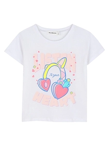 Billieblush Heart Print T-Shirt