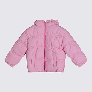 Billieblush Hooded Logo Down Jacket