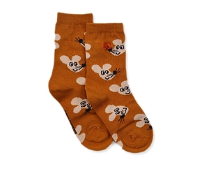 Bobo Choses All-Over Mouse Intarsia Socks
