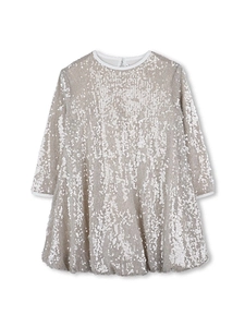 Billieblush Sequin Bubble Hem Dress
