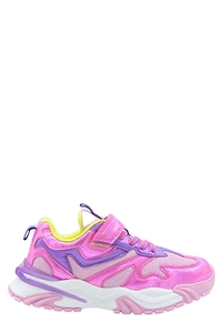 Billieblush Round Toe Touch-Strap Sneakers