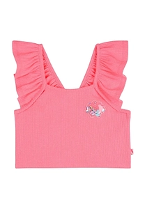 Billieblush Ruffled Cropped Top