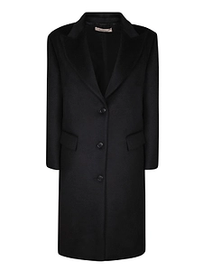 Blanca Vita Single-Breasted Notch-Lapel Coat