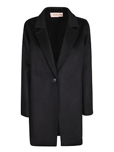 Blanca Vita Single-Breasted Short Coat