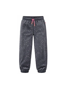 Billieblush Sequin-Embellished Drawstring Velvet Track Pants