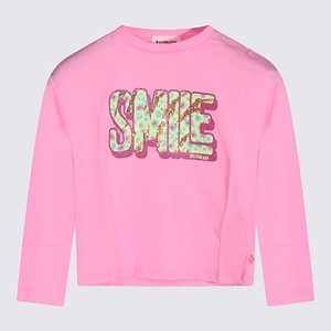 Billieblush Glitter Smile Print T-Shirt
