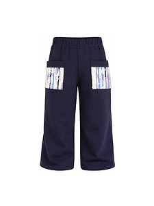 Billieblush Sequin Embellished Elastic-Waist Trousers