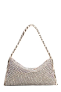 Benedetta Bruzziches Your Best Friend La Grande Emmbellished Shoulder Bag