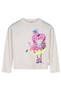 Billieblush Long Sleeved Crewneck T-Shirt