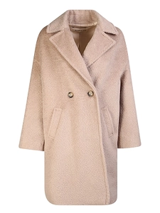 Blanca Vita Tuia Bouclé Double-Breasted Coat