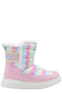 Billieblush Shearling Detailed Quilted Boots