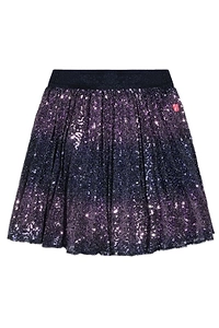 Billieblush Sequin-Embellished Pleated Skirt