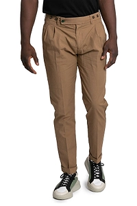 Berwich Buttoned Pleated Trousers