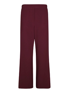 Blanca Vita Wide-Leg Mid-Rise Pants