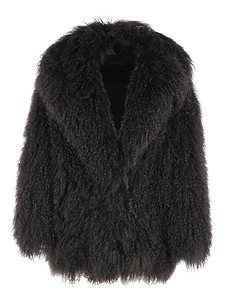 Blancha Curly Fur Coat