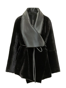 Blancha Straight Belted Coat