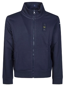 Blauer City New Logo-Patch High Neck Sweatshirt