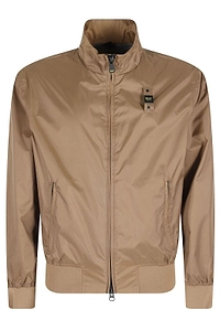 Blauer Zip-Up High Neck Jacket