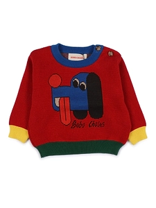 Bobo Choses Doggy Mate Jacquard Jumper
