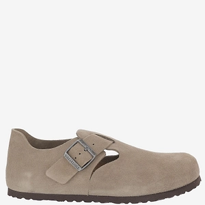 Birkenstock Adjustable Strap Suede Mules
