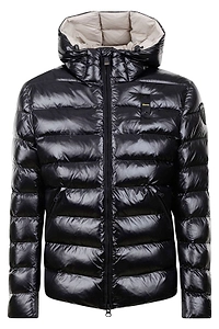 Blauer Hooded Quilted Down Jacket