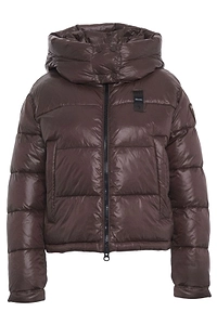Blauer Hooded Zip-Up Padded Jacket