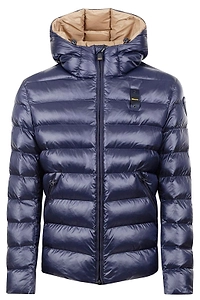 Blauer Hooded Quilted Down Jacket