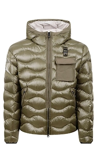 Blauer Hooded Quilted Down Jacket