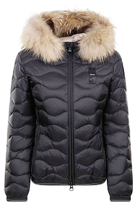 Blauer Hooded Quilted Down Jacket