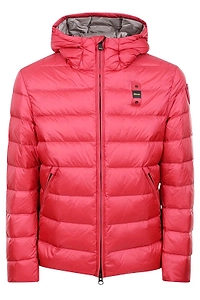Blauer Hooded Quilted Down Jacket
